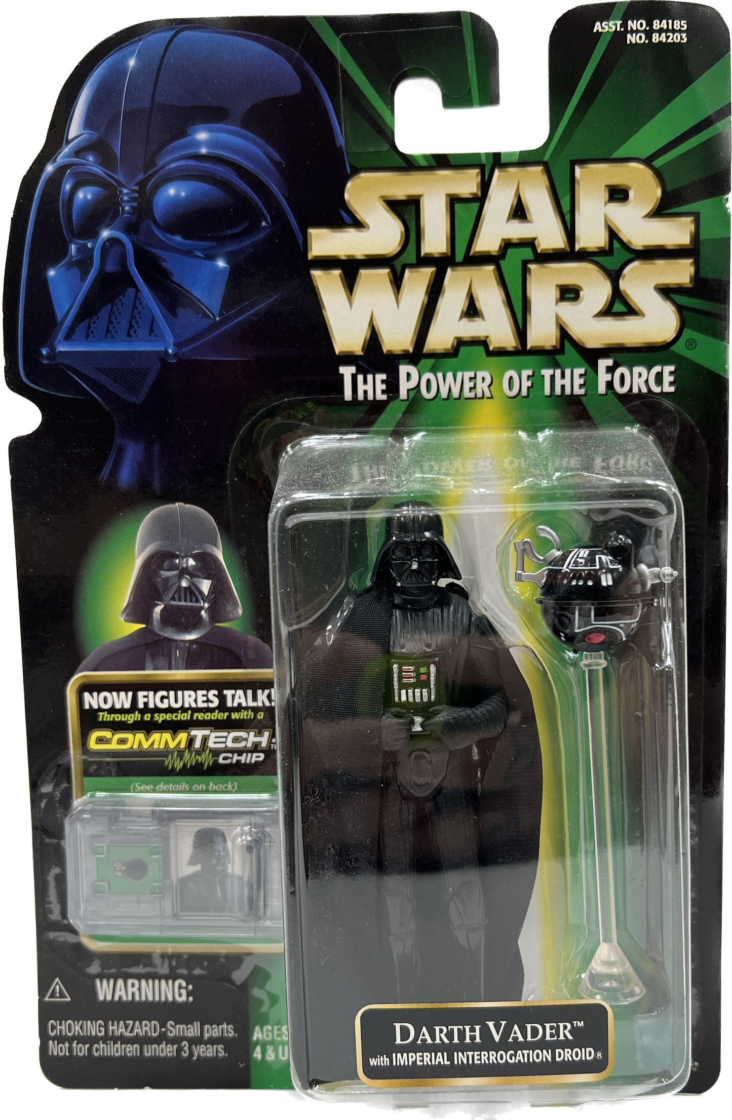 Star Wars Power of the Force Commtech Chip Darth Vader
