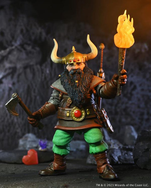Dungeons & Dragons 7” Scale Action Figure Ultimate Elkhorn the Good Dwarf Fighter