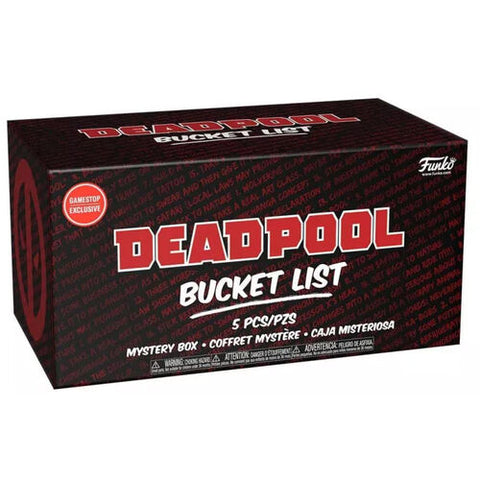 Deadpool Bucket List 5 Pcs Set Funko