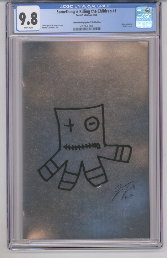 Something is Killing the Children #1 CGC Graded 9.8 Tenth Printing/Tynion IV Foil Edition