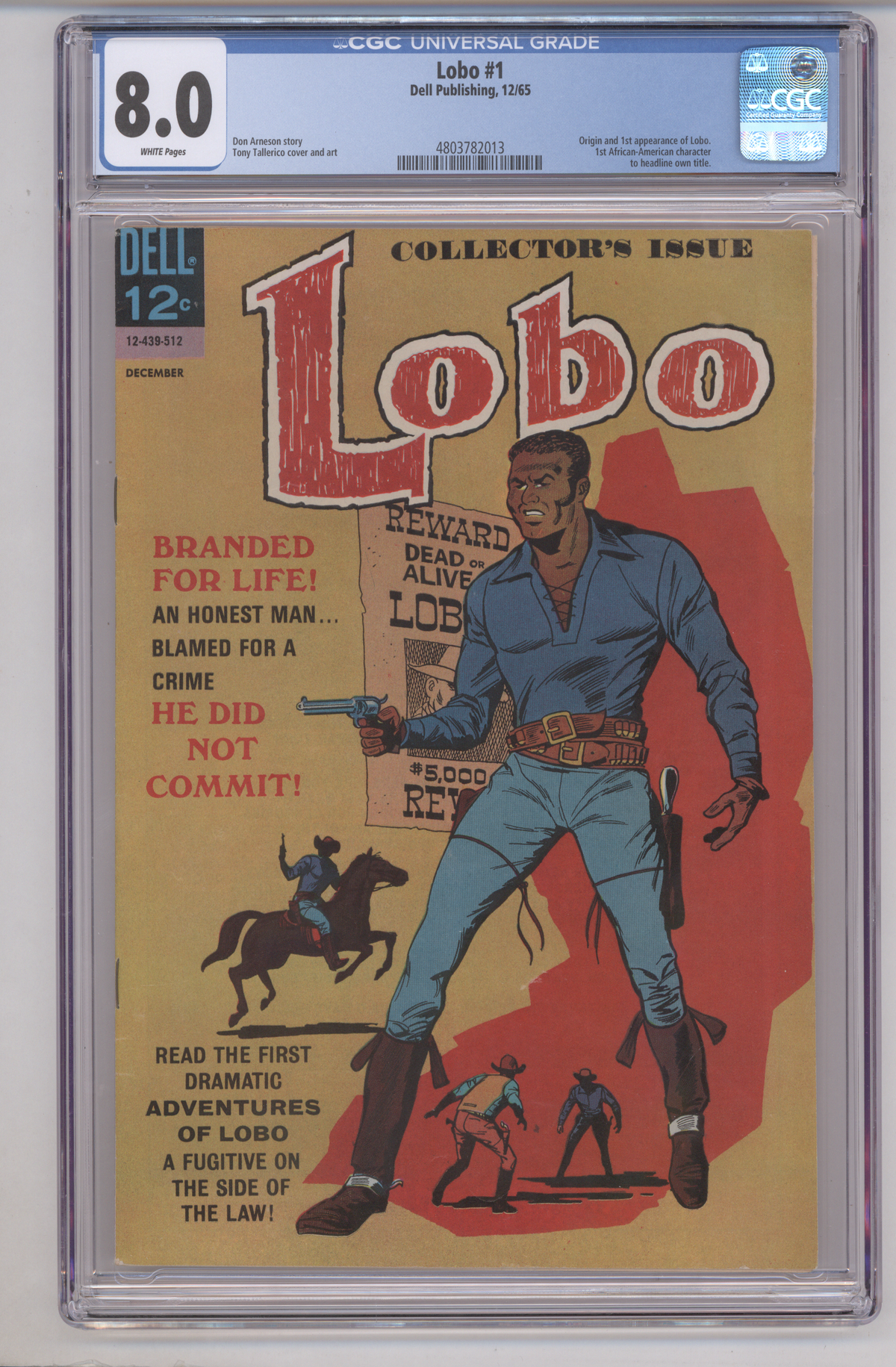 Lobo #1 CGC Graded 8.0
