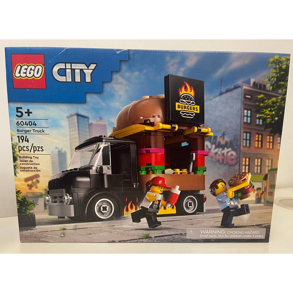 LEGO City Burger Truck 60404 original box front