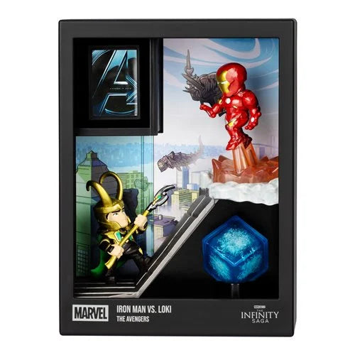 Marvel Fandrop Figure - Iron Man Vs Loki