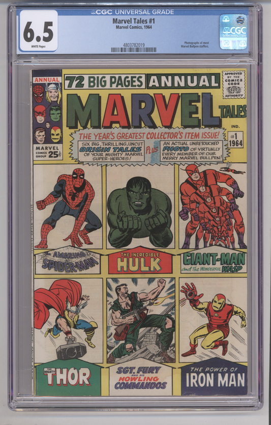Marvel Tales #1 CGC Graded 6.5