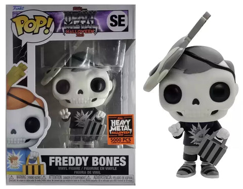 Freddy Bones Heavy Metal Halloween 2023 Funko Pop SE
