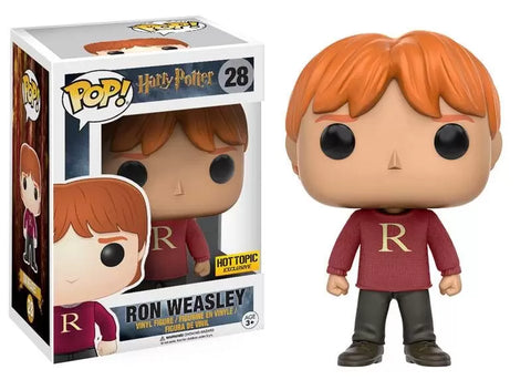 POP Harry Potter Ron Weasley #28 Hot Topic Exclusive