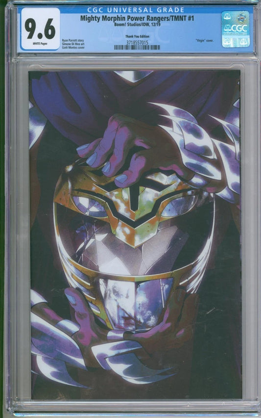 Mighty Morphin Power Rangers/TMNT #1 CGC 9.6