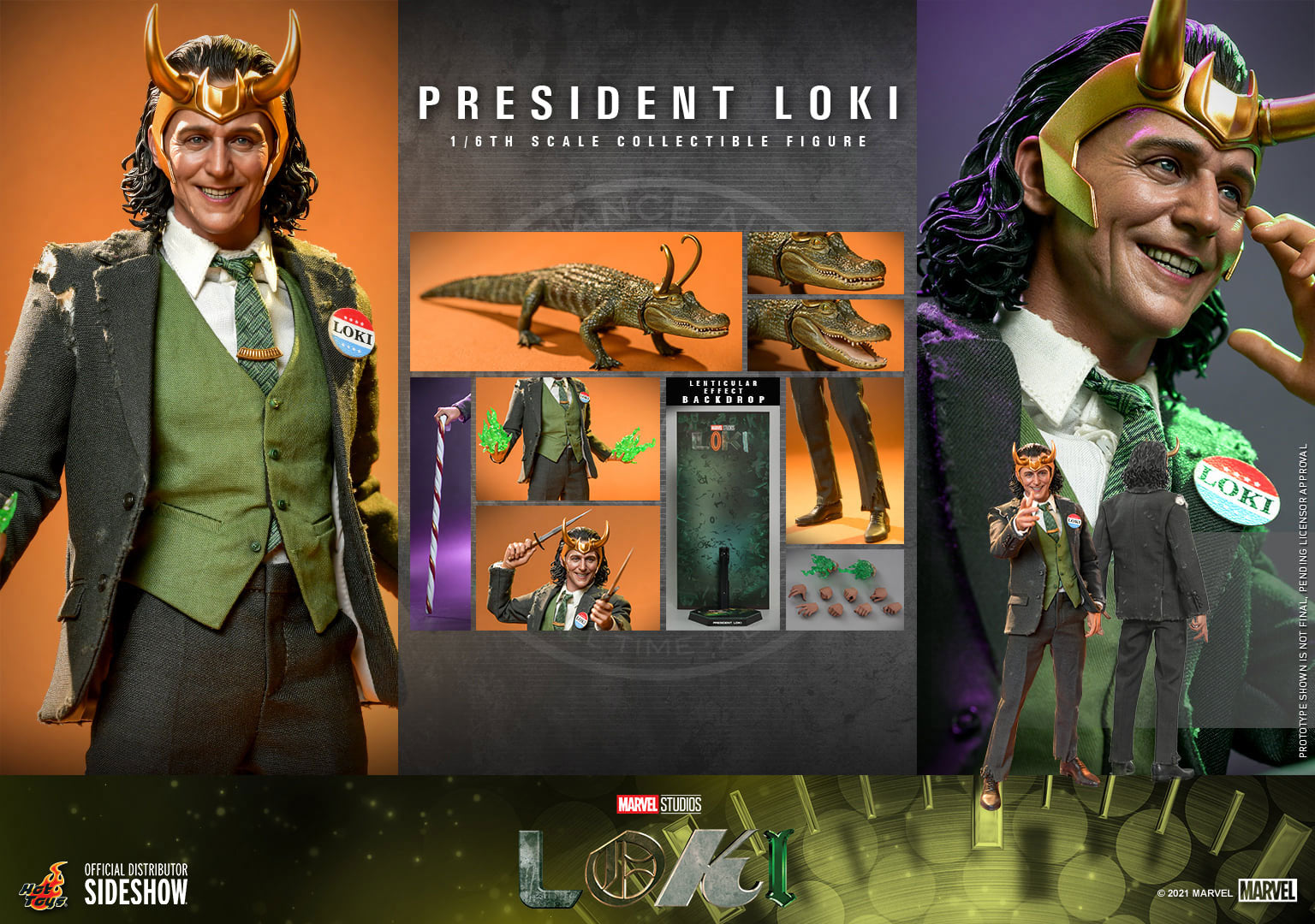 President Loki Sixth Scale Figure TMS066 – Big Ben's Comix Oasis