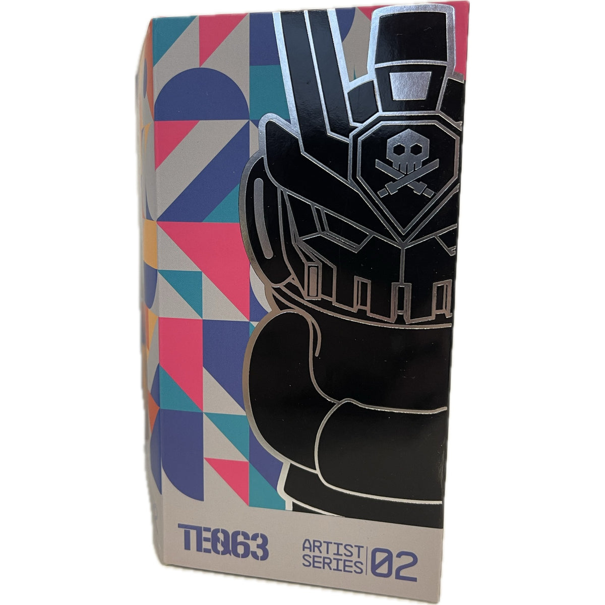 Quiccs x Add Fuel Blue TEQ63 Artist Series 02 Martian Toys actual figure and packaging photo 1