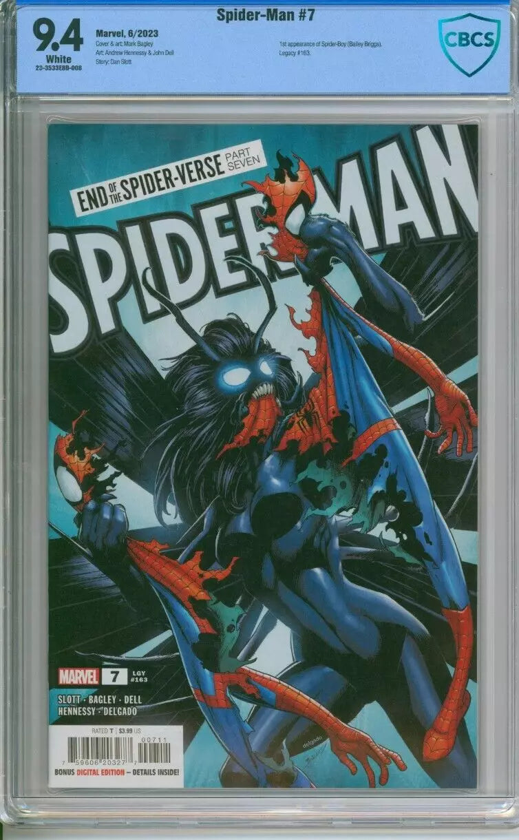 Spider-Man #7 CBCS 9.4 1st Appearance Of Spider-Boy