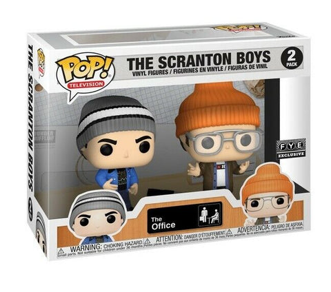The Office The Scranton Boys 2 Pack Funko Pop FYE Exclusive
