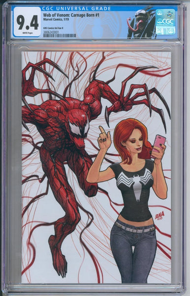Web of Venom: Carnage Born #1 CGC 9.4 (KRS Comics Edition B)