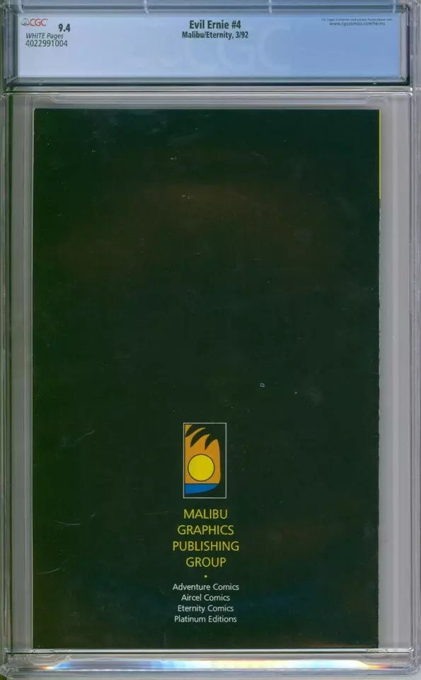 Evil Ernie #4 CGC 9.4