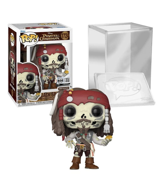 Funko Pirates of the Caribbean Jack Sparrow Skeleton #1724
