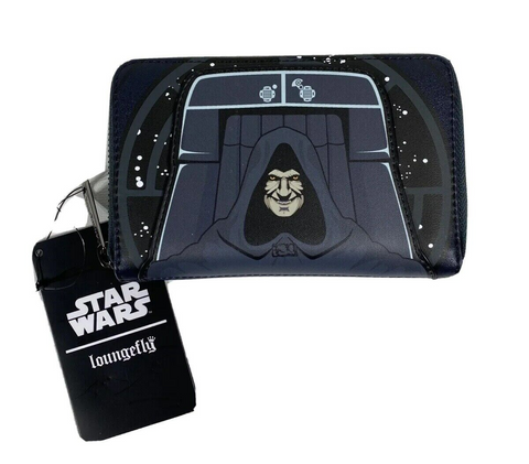 Loungefly Star Wars Cosplay Darth Sidious Wallet Exclusive Black