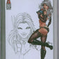 Absolute Comics White Widow #1 NYCC Preview CGC Signature Series 9.8 Jamie Tyndall