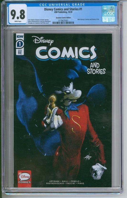 Disney Comics And Stories #1 CGC 9.8