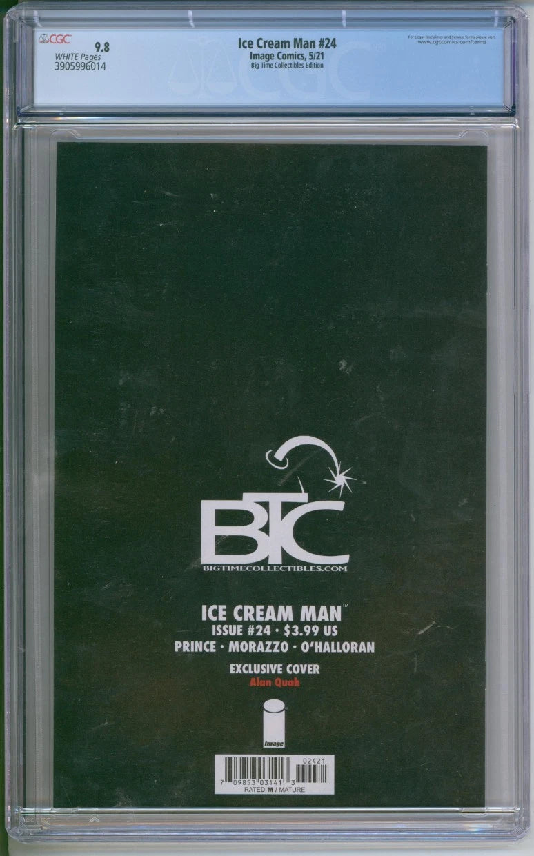 Image Comics Ice Cream Man #24 CGC 9.8 (Big Time Collectibles Edition)