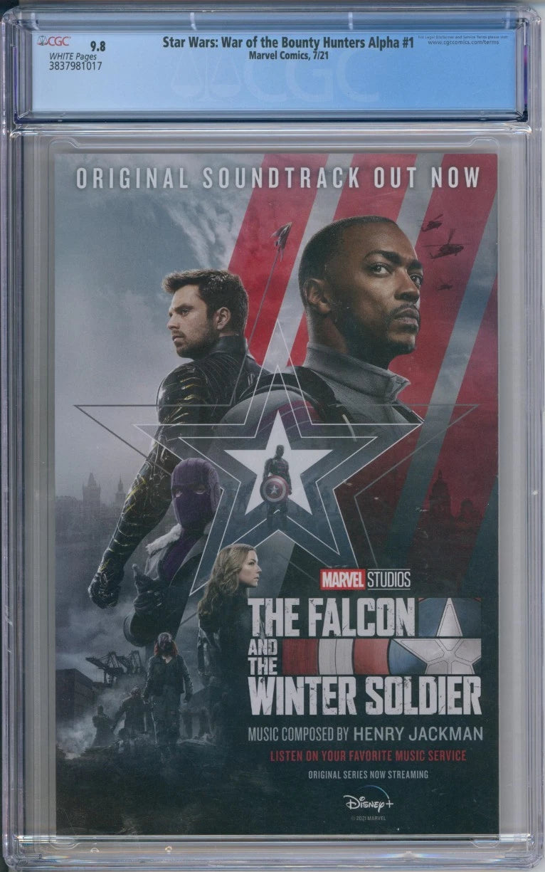 Star Wars: War of the Bounty Hunters Alpha #1 CGC 9.8