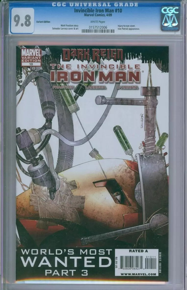 The Invincible Iron Man #10 CGC 9.8 Variant