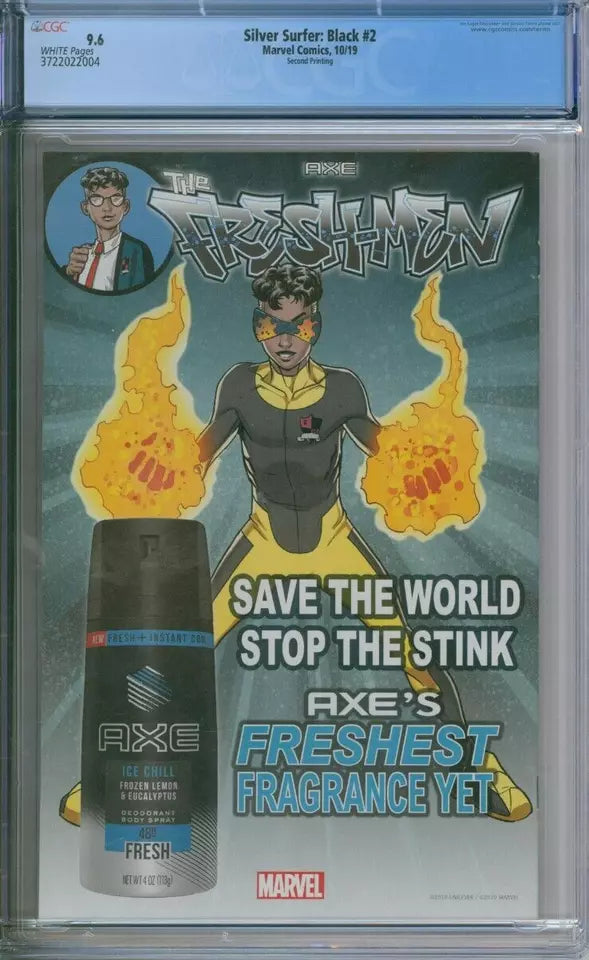 Silver Surfer: Black #2 CGC 9.6 Second Printing