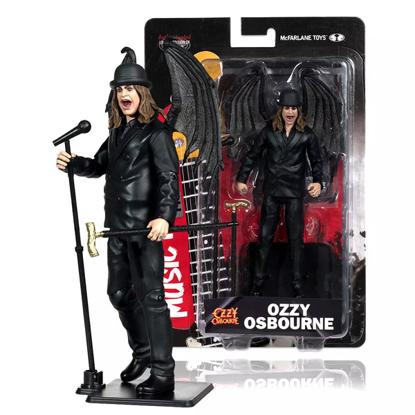 Music Maniacs Rock Wave 1 - Ozzy Osbourne 6" Action Figure Mcfarlane