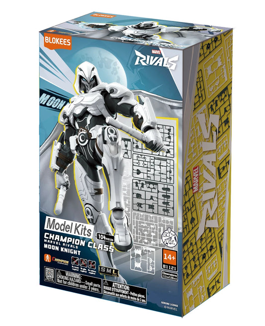 Marvel Rivals Moon Knight Champion Class CC10 Blokees Model Kit