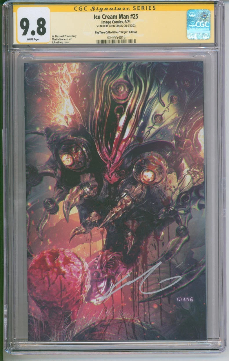 Image Comics Ice Cream Man #25 CGC Signature Series 9.8 (Signed by John Giang)