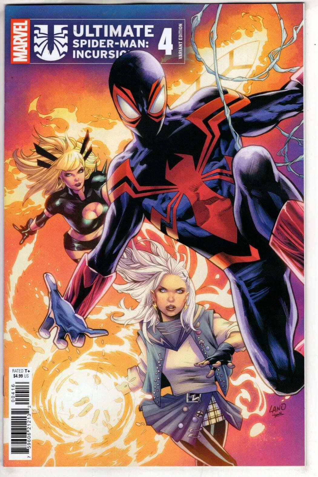 Ultimate Spider Man: Incursion #4 Greg Land Variant 1:25