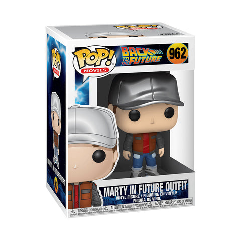 Back to the Future Marty in Future Outfit Funko Pop! Vinyl Figure #962: