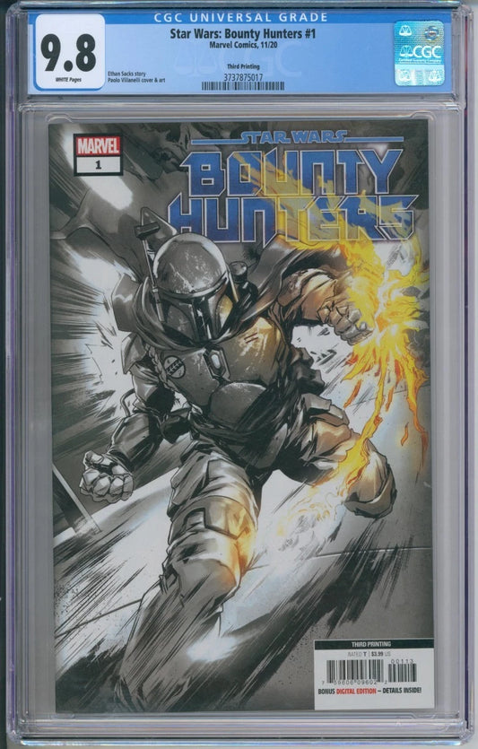 Marvel Comics Star Wars: Bounty Hunters #1 CGC 9.8