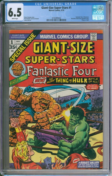 Marvel Giant-Size Super-Stars #1 CGC 6.5 (Fantastic Four become Giant-Sized)