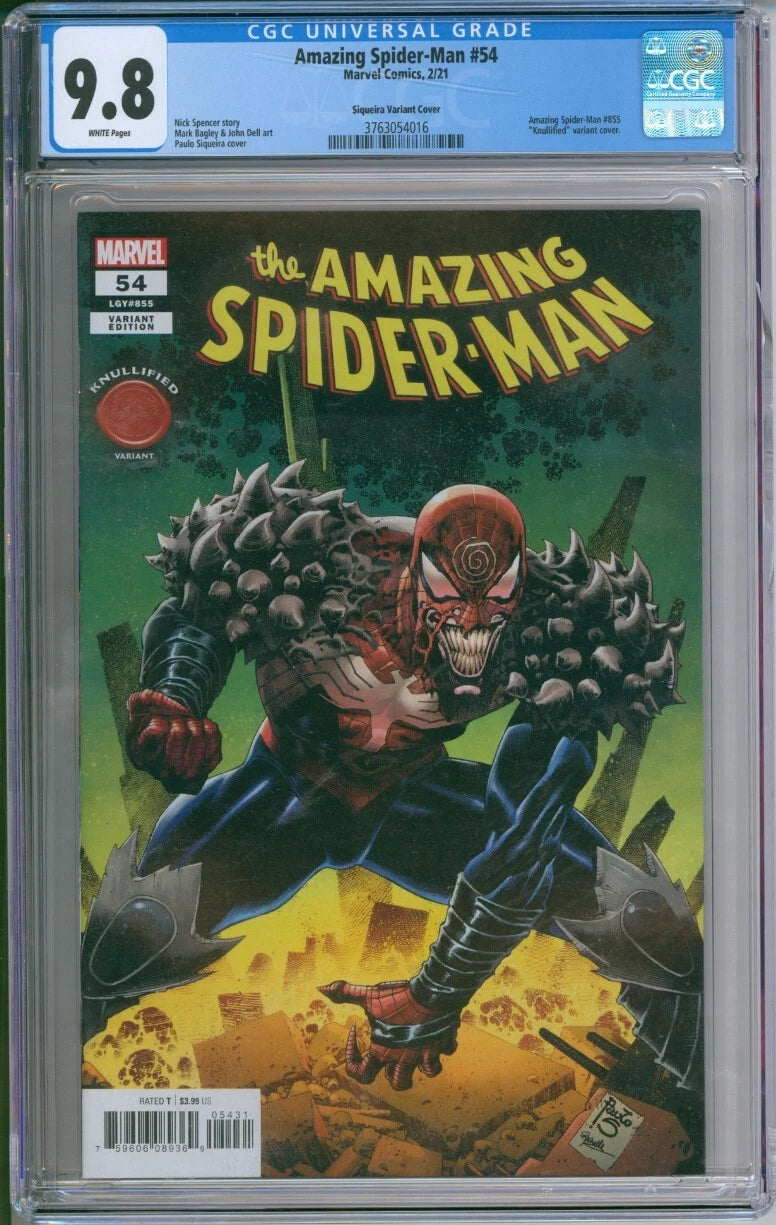 Marvel Comics Amazing Spider-Man #54 LGY #855 CGC 9.8 "Knullified" variant (1a)