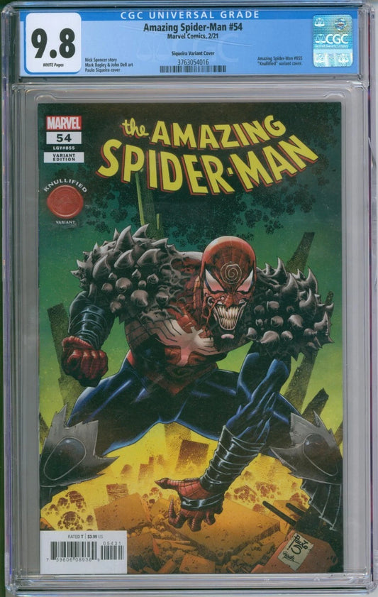 Marvel Comics Amazing Spider-Man #54 LGY #855 CGC 9.8 "Knullified" variant (1a)