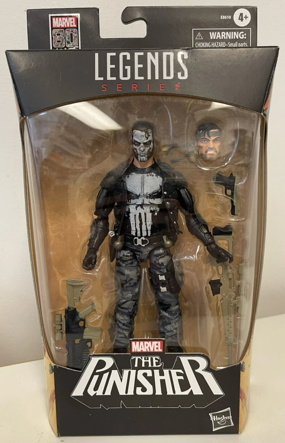 Marvel Legends Series The Punisher Figure Painted Face Variant