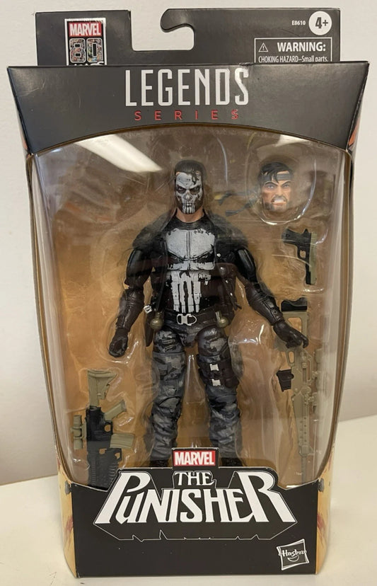Marvel Legends Series The Punisher Figure Painted Face Variant