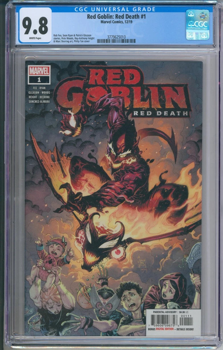 Marvel Comics Red Goblin: Red Death #1 CGC 9.8