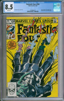 Marvel Comics Fantastic Four #258 CGC 8.5 (Dr. Doom & Terrax appearance)