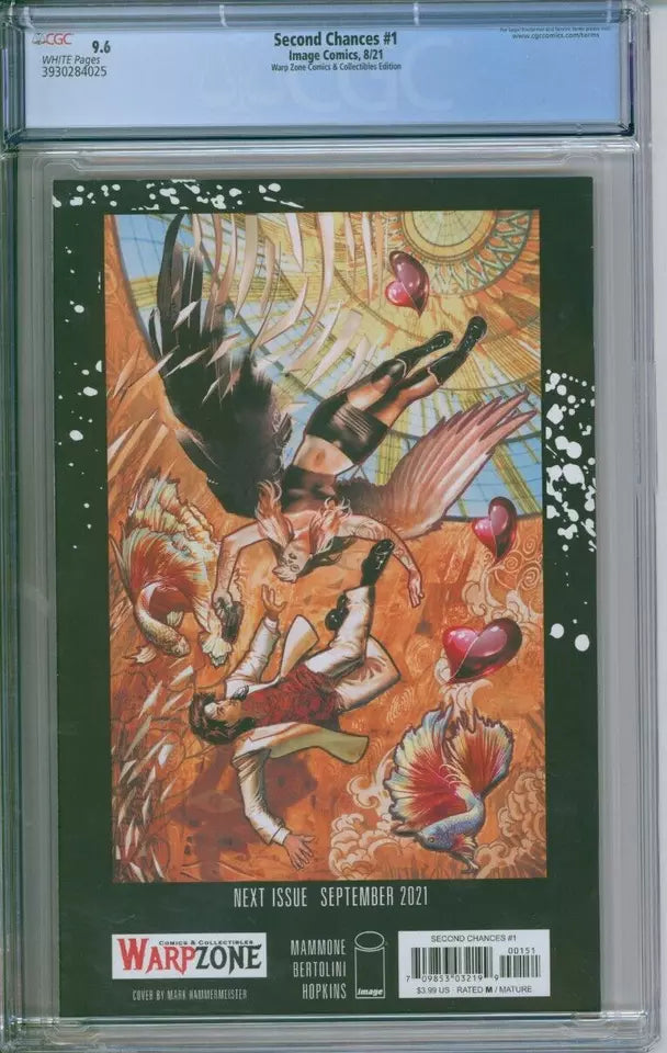 Second Chances #1 CGC 9.6 Image Comics