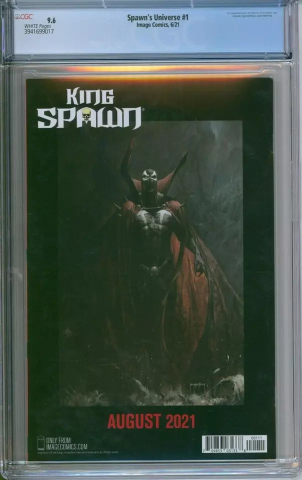 Spawn's Universe #1 CGC 9.6