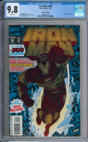 Iron Man #300 CGC 9.8 (Embossed Foil cover)