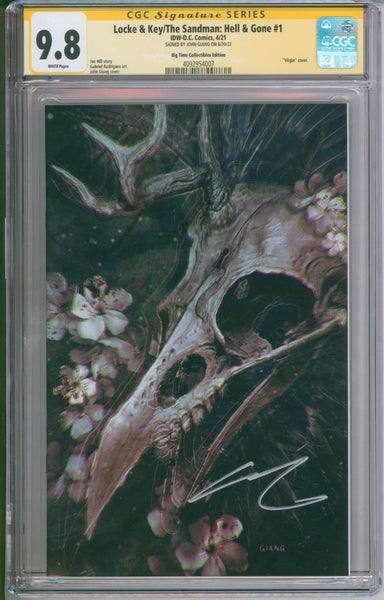 IDW-DC Locke & Key/The Sandman: Hell & Gone #1 CGC 9.8 (Signed by John Giang)