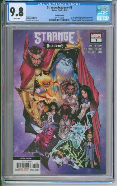 Marvel Comics Strange Academy #1 CGC 9.8 (Second Printing)