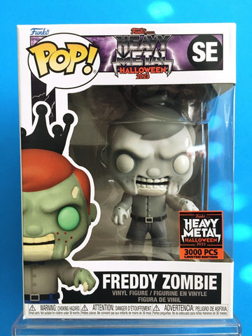 Freddy Zombie Heavy Metal Halloween 2023 Funko Pop SE