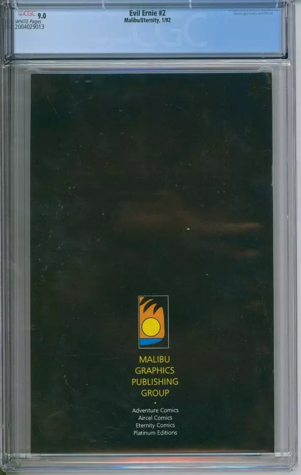 Evil Ernie #2 CGC 9.0