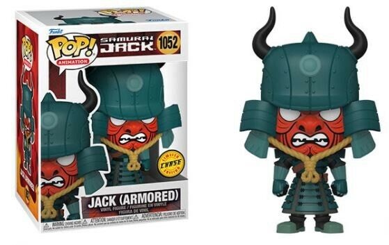 Funko POP! Animation - Samurai Jack Vinyl Figure - JACK (Armored) #1052 Chase