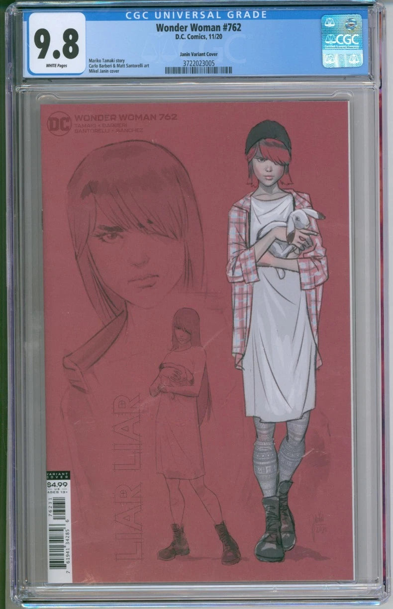 DC Comics Wonder Woman #762 CGC 9.8 (Janin variant cover)