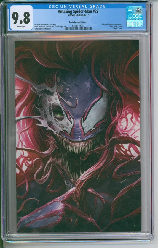 Marvel Comics Amazing Spider-Man #29 CGC 9.8 ComicXposure Edition C