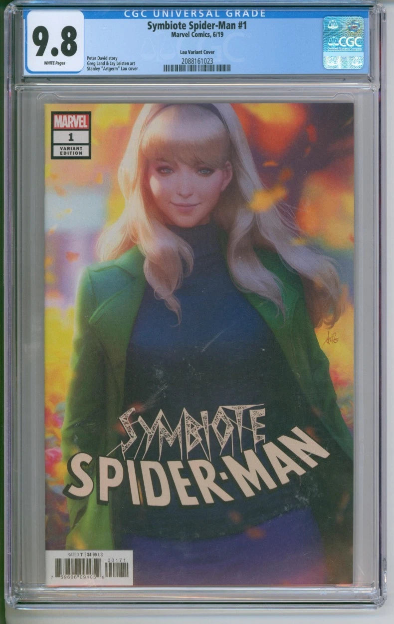 Marvel Comics Symbiote Spider-Man #1 CGC 9.8 (Lau Variant cover)