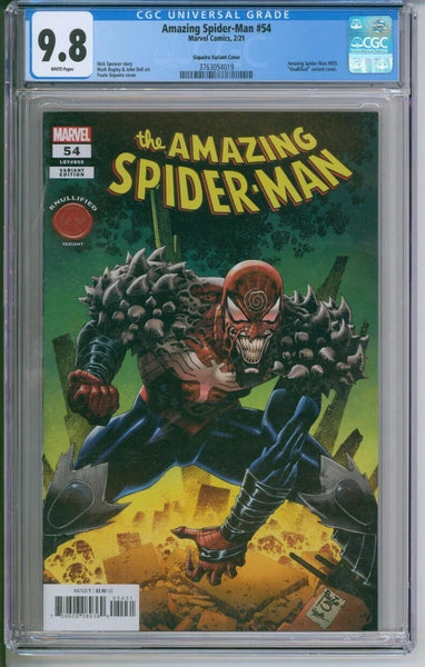 Marvel Comics Amazing Spider-Man #54 LGY #855 CGC 9.8 "Knullified" variant cover (1b)